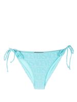 Versace bas de bikini Versace Allover - Bleu