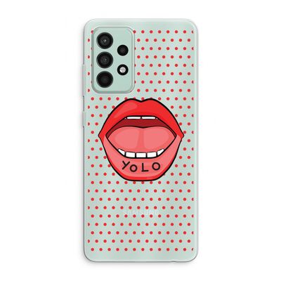 Yolo Denise: Samsung Galaxy A52s 5G Transparant Hoesje