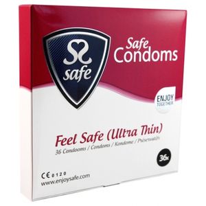 Safe - Feel Safe Condooms Ultra-Thin 36 Stuks