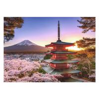 Ravensburger Legpuzzel kersenbloesem bij fuji berg, 1000st.