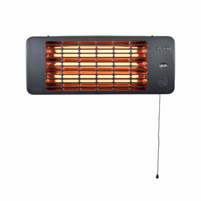 EuromQ-time 2001 Patioheater Terrasverwarmer Zwart