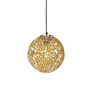 QAZQA Art deco hanglamp goud - Maro