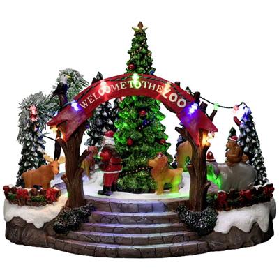 Konstsmide 4237-000 LED-decor Kerstmarkt Meerkleurig LED Bont Muziek