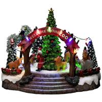 Konstsmide 4237-000 LED-decor Kerstmarkt Meerkleurig LED Bont Muziek