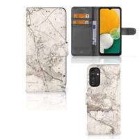 Samsung Galaxy A14 5G | Bookcase | Marmer Beige | Portemonnee hoesje