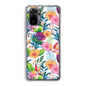 Tropisch 2: Xiaomi Redmi Note 10 Pro Transparant Hoesje