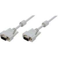 LogiLink D-Sub, 3 m VGA kabel VGA (D-Sub) Grijs - thumbnail