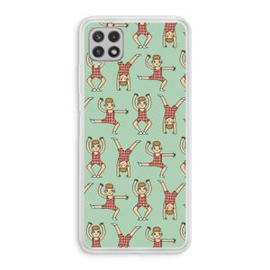 Gymboys: Samsung Galaxy A22 4G Transparant Hoesje