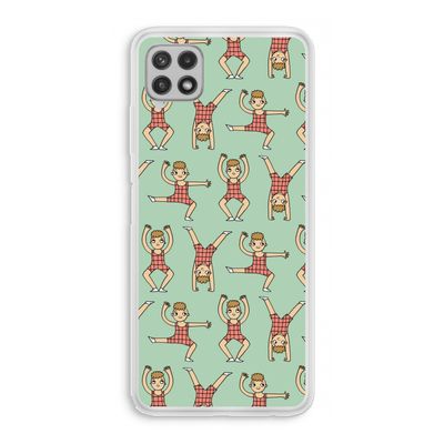 Gymboys: Samsung Galaxy A22 4G Transparant Hoesje