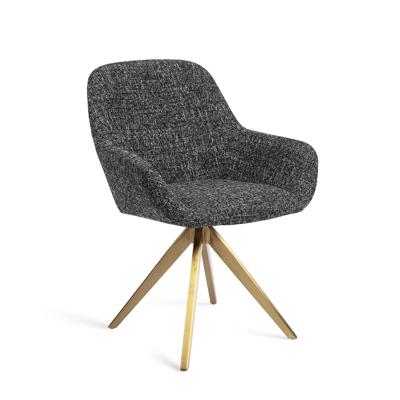 Jesper Home Eetkamerstoel 'Kushi' Turn Gold, kleur Skyfall