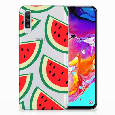 Samsung Galaxy A70 | Siliconen Case | Watermelons