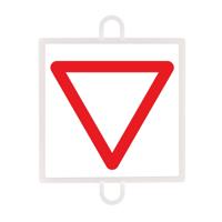PRIORITY TRAFFIC SIGN PANEL No. 2 (YIELD)