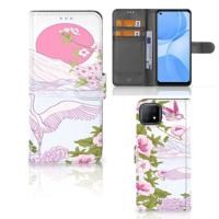OPPO A73 5G | Telefoonhoesje | Met pasjeshouder | Bird Standing