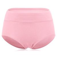 Cotton Seamless Solid Panty Breathable Brief - thumbnail