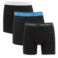 Calvin Klein Boxershorts long 3-pack zwart