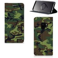 Samsung Galaxy S9 | Hoesje met Magneet | Army Dark Samsung Galaxy S9 | Hoesje met Magneet | Army Dark