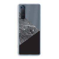 Combinatie marmer: Sony Xperia 5 II Transparant Hoesje Combinatie marmer: Sony Xperia 5 II Transparant Hoesje