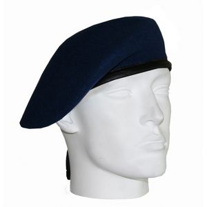 Leger soldaten baretten blauw 61 cm  -
