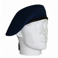 Leger soldaten baretten blauw 61 cm  - - thumbnail