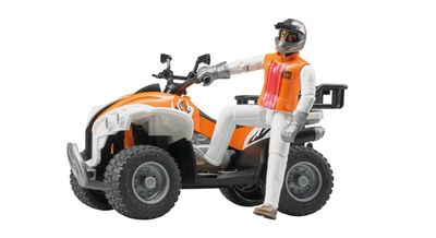 Bruder Quad met bestuurder 1:16