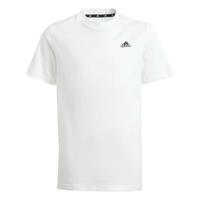T-Shirt met Korte Mouwen voor kinderen Adidas U Sl Wit Maat 11-12 Jaar