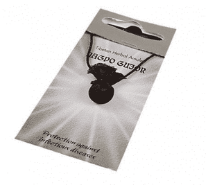 Tibetaanse Amulet Nagpo Gujor (Beschermer van Gezondheid)