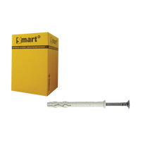 pgb-Europe SMART | Nagelplug VK boord gemonteerd Ø 8x100N/A2 | 100 st SM0PKKN200801003