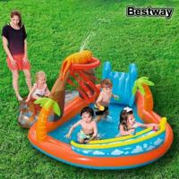 Opblaaszwembad C/C. PISCINA 2.65X2.65X1.04M HINCHABLE Bestway Multicolour 265 x 265 x 104 cm