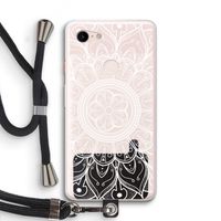 Roses Are Red: Pixel 3 XL Transparant Hoesje met koord