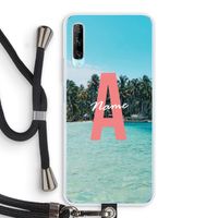 Pacific Dream: Huawei P Smart Pro Transparant Hoesje met koord