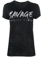 Philipp Plein t-shirt à sequins brodés - Noir - thumbnail