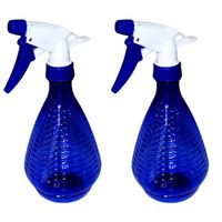 Concorde Plantenspuit/waterverstuiver - 2x - blauw - 500 ml - Waterverstuivers