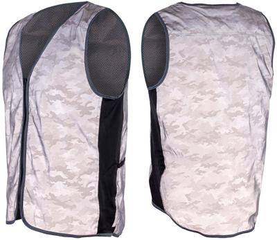 WOWOW Refl.vest titanium size s