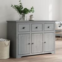 Dressoir BODO 115,5x44x80 cm massief grenenhout grijs