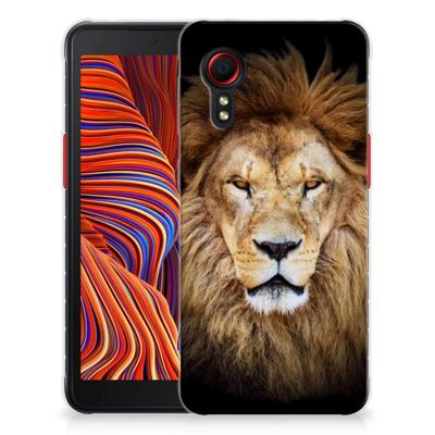 Samsung Galaxy Xcover 5 | TPU Hoesje | Leeuw
