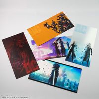 Final Fantasy VII Series Metallic Postcards Set Large (5) - thumbnail