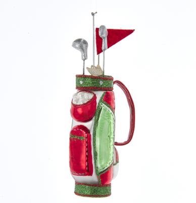 Ornament glas golf club l11cm - Kurt s adler