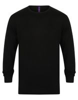 Henbury W725 Men`s Lightweight Crew Neck Jumper - thumbnail