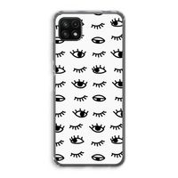 Eye pattern #2: Samsung Galaxy A22 5G Transparant Hoesje