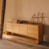 Kave Home Dressoir 'Alguema' Eiken, 200cm Kave Home Dressoir 'Alguema' Eiken, 200cm
