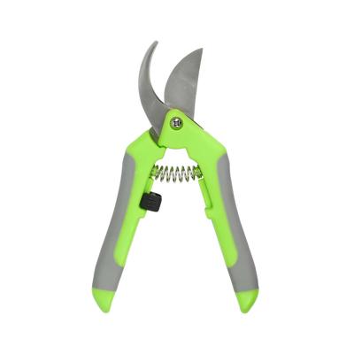 Snoei- en bloemenschaar - 16 cm - groen - tuinschaar - voor bloemen en takken