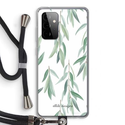 Branch up your life: Samsung Galaxy A72 5G Transparant Hoesje met koord