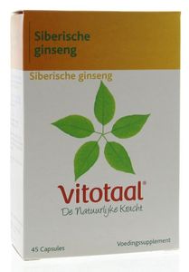 Vitotaal Siberische ginseng (45 caps)