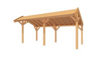 YARD Outdoor SUBLIME Kapschuur - 600x250 cm Douglashout- Kapschuurdak- - YARD Outdoor