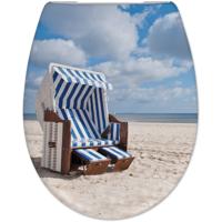 Cedo Strandkorb Toiletzitting met Softclose en Universele Pasvorm