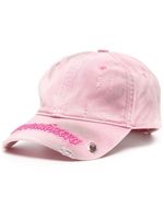 Ground Zero casquette à broderies - Rose