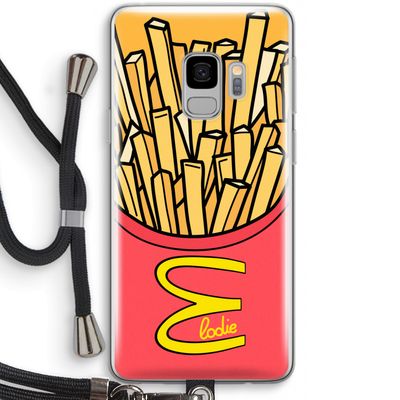 McElodie: Samsung Galaxy S9 Transparant Hoesje met koord