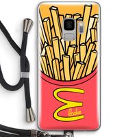McElodie: Samsung Galaxy S9 Transparant Hoesje met koord