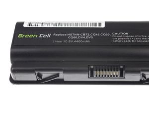 Green Cell EV06 HSTNN-CB72 HSTNN-LB72 HP01 Laptopaccu 10.8 V 4400 mAh HP, Compaq