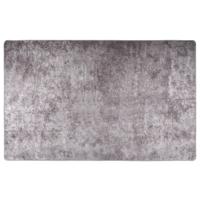 VidaXL Vloerkleed wasbaar anti-slip 160x230 cm grijs